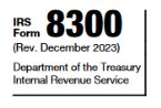 IRS FORM 8300 ... (Click to enlarge)