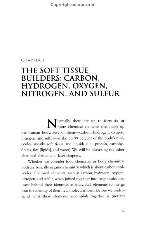 Click Here To See the NEXT image ( 23 ) (Dr.Jensens Guide To Body Chemistry and Nutrition <br>Excerpt 24 pages - begining of the book - Copyright  Dr. Bernard Jensen) 