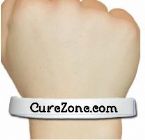 CureZone.com Silicone Wristband