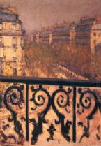 A Balcony In Paris 1881 Gustave Caillebotte