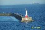 Coming into port Victoria