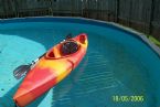 Kayak in pool 1