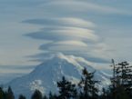 Lenticular clouds