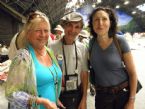 Debra Leslie Lori meet at National Heirloom Expo