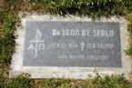 Dr Leon De Seblo Cemetary Plaque