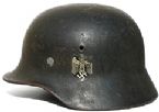 Nazi World War 2 Helmet ... (Click to enlarge)