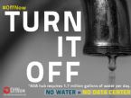  Becoming Water Wise at EG TURN IT OFF