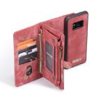 galaxy s8 caseme multifunctional wallet red 3 63392