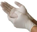 latex gloves ... (Click to enlarge)