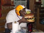 Huge hamburger