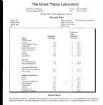 Lab Results Microbial