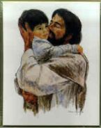 jesus kissing child hook p