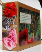 Eco Art 14 Cardboard Box TigerRose 2019 04cz