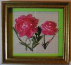 Eco Art Flowers Deconstructed Framed