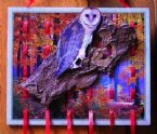 Eco Art Owl Bark 01 2018 close up cz