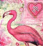 Eco Art Pink on Pink Collage by LFIRE 2020 detail 02cz