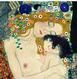 gustav klimt le tre et de