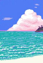 8bit beach ... (Click to enlarge)