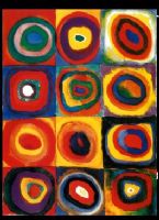 Kandinsky Squares with concentric rings ... (Click to enlarge)