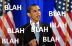 Obama blah blah