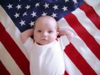 baby and flag 1a