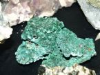 mineral malachite ... (Click to enlarge)