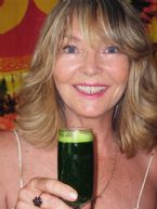 Li Smith/wheatgrass juice ... (Click to enlarge)