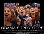 obama supporters liberals idiots funny truth political poster