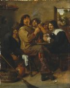 Adriaen Brower The Smokers1636