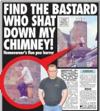 shit down chimney