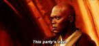 Mace Windu This Partys Over Samuel L Jackson 520x245