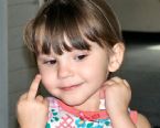 the best funniest photos kids middle finger Little girl