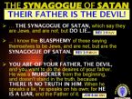 SYNAGOGUE OF SATAN