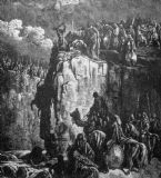 Slaughter of the Prophets of Baal by Gustav Dore