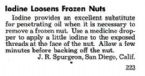 frozen nuts