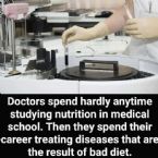 Doctors Do not learn about nutrition ... (Click to enlarge)