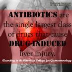 Antibiotics are the single largest clss of drugs that cause liver injury