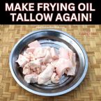 Make Frying Oil Tallow Again