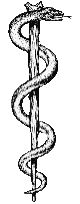 Dracunculiasis Rod of asclepius