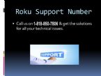 1 818 850 7806 Roku Customer Service Telephone Number