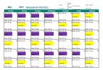 Sharkman Protocol sample dosing calendar