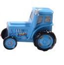 blue tractor money box