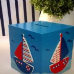 money box sailboat