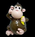 Large Monkey Clipped Money Box