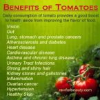 Benefits of tomatoes