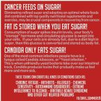 Cancer feeds on sugar