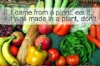 Eat natural foods