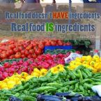 Real foods does not have ingredients