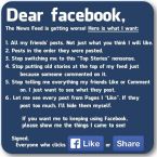 Dear facebook