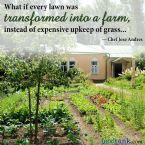 Every lawn a little farm